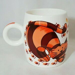 Cat Coffee Mug Striped Cats Gleneagles of Edinburgh Bone China